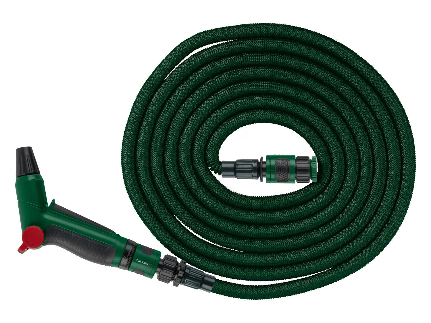 PARKSIDE® Flexibilis kerti locsolótömlő készlet, 15 m, locsolófejjel