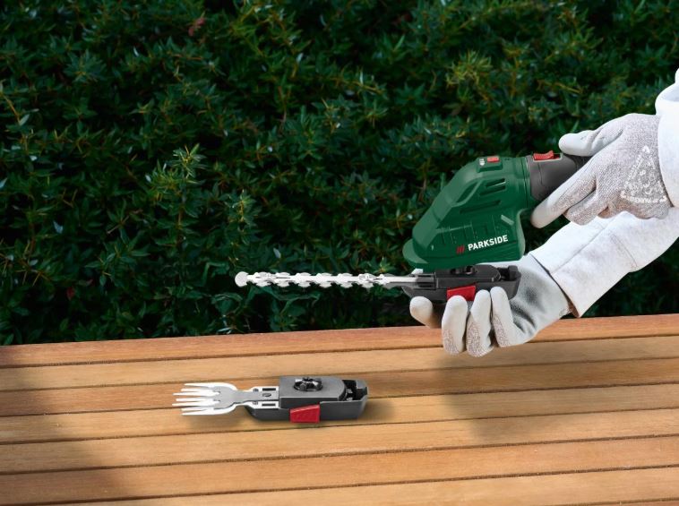 PARKSIDE® PGSA 4 D5 Akkus kézi sövény- és fűnyíró