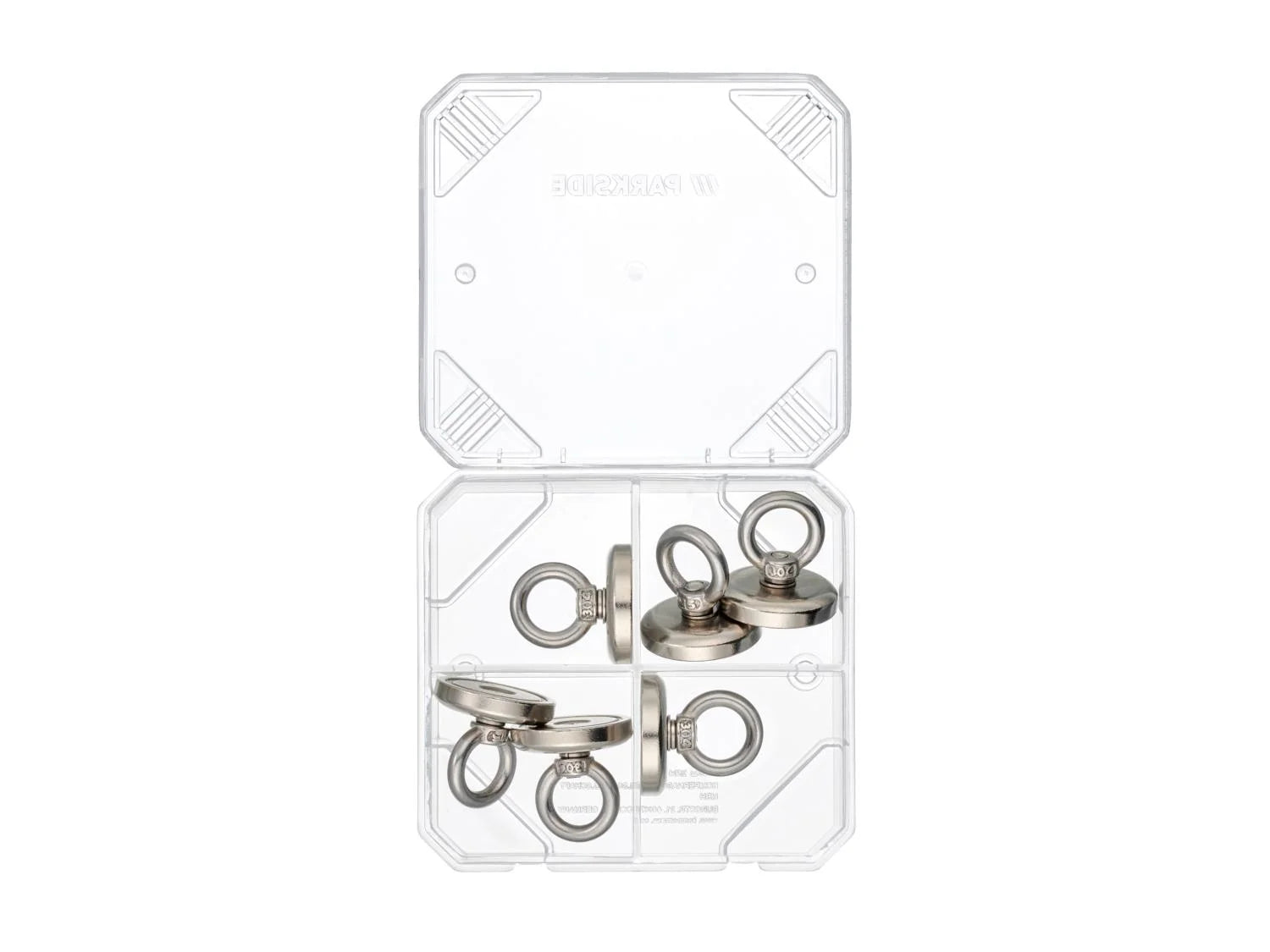 PARKSIDE ® Neodímium szemes mágnes készlet, 6 db, max. 23,3 kg