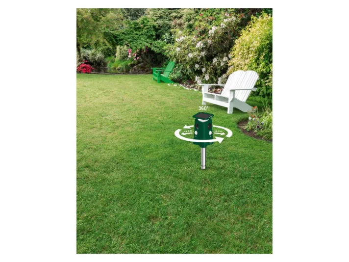 PARKSIDE® PTUS360 1 B2 Napelemes ultrahangos állatriasztó, 360°, 8 m, IP65