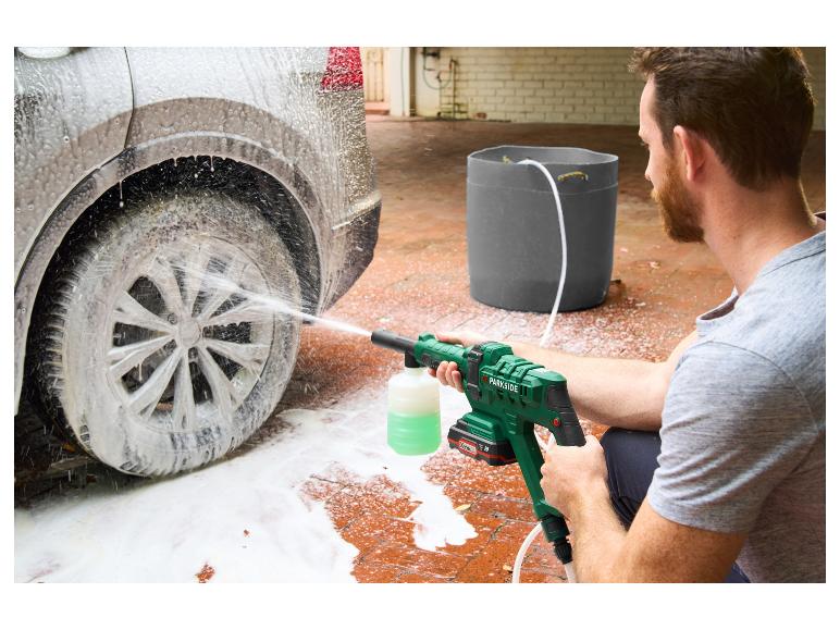 PARKSIDE® PADR 20-Li A1 Akkumulátoros magasnyomású mosó (akkuval és töltővel együtt)