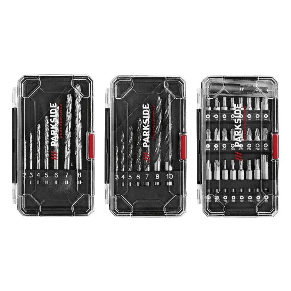 PARKSIDE PERFORMANCE® PBSPA 12 E4 akkus fúrócsavarozó készlet - (Akkumulátorral és töltõvel)
