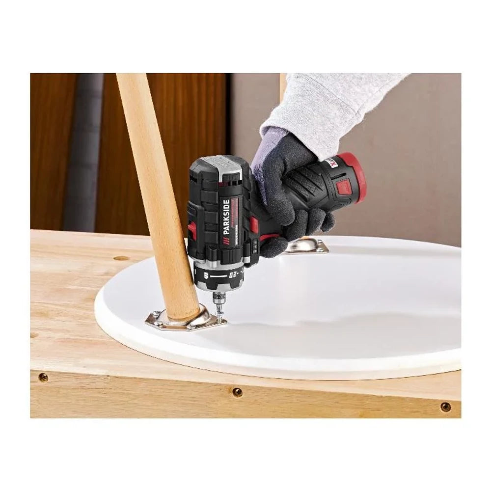 PARKSIDE PERFORMANCE® PBSPA 12 E4 akkus fúrócsavarozó készlet - (Akkumulátorral és töltõvel)