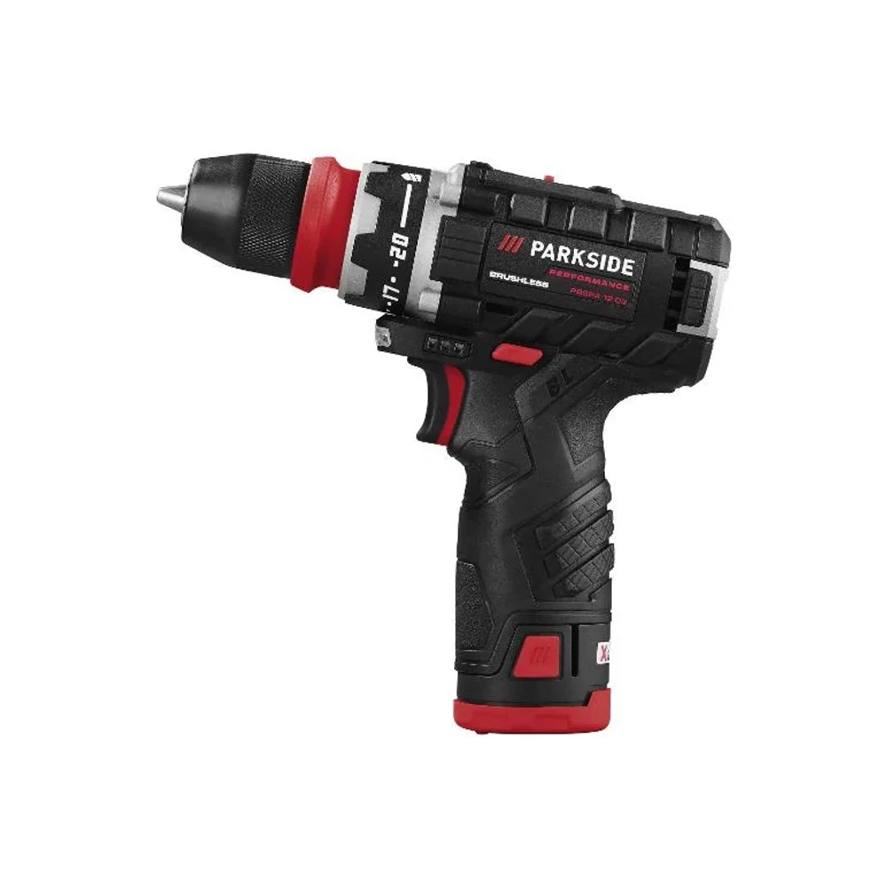 PARKSIDE PERFORMANCE® PBSPA 12 E4 akkus fúrócsavarozó készlet - (Akkumulátorral és töltõvel)