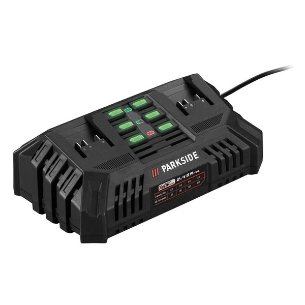 PARKSIDE® PDSLG 20 B1 Dupla akkumulátor gyorstöltő 20 V 2 x 4,5 A