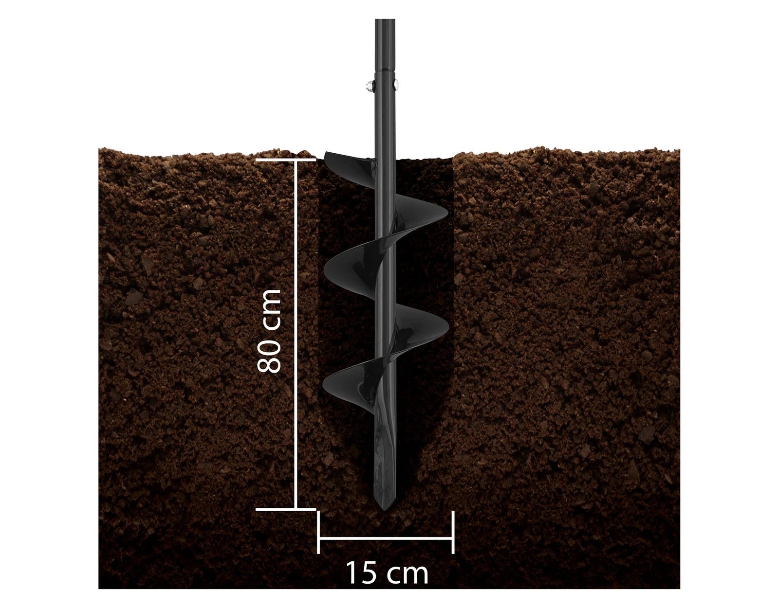 PARKSIDE® Kézi talajfúró, 15 cm átmérő