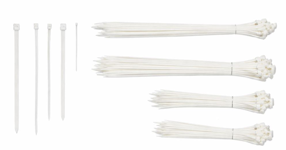 PARKSIDE® Kábelkötő szett - 251 darabos fehér